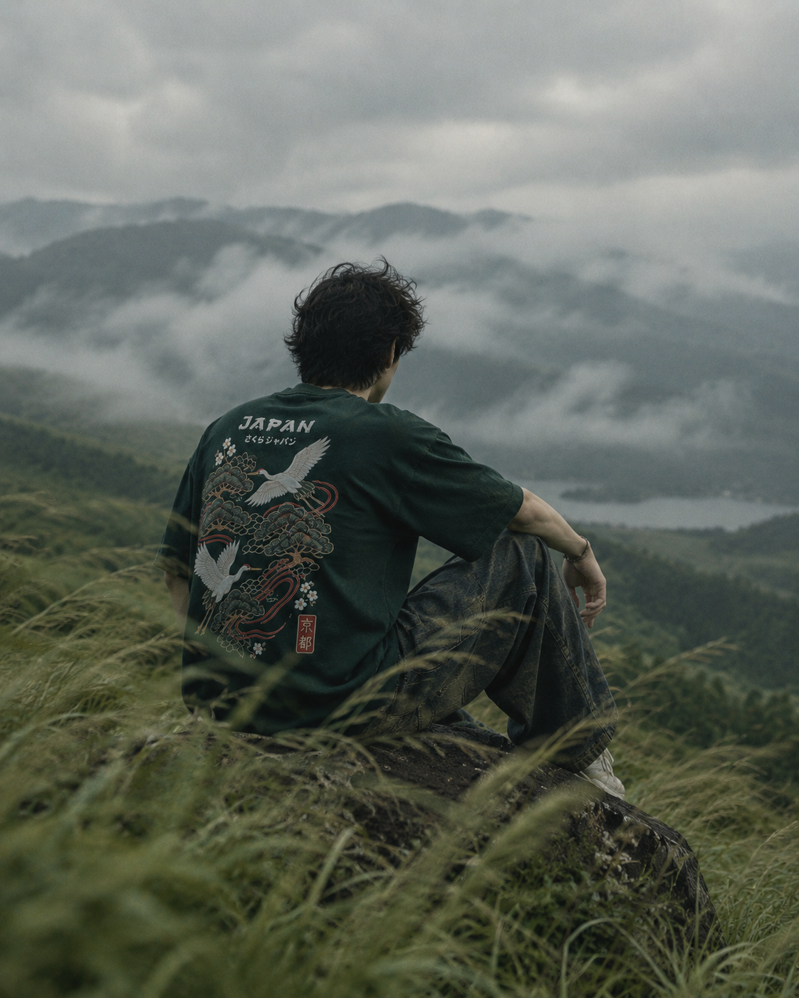 Japanese Heritage Oversized Tee