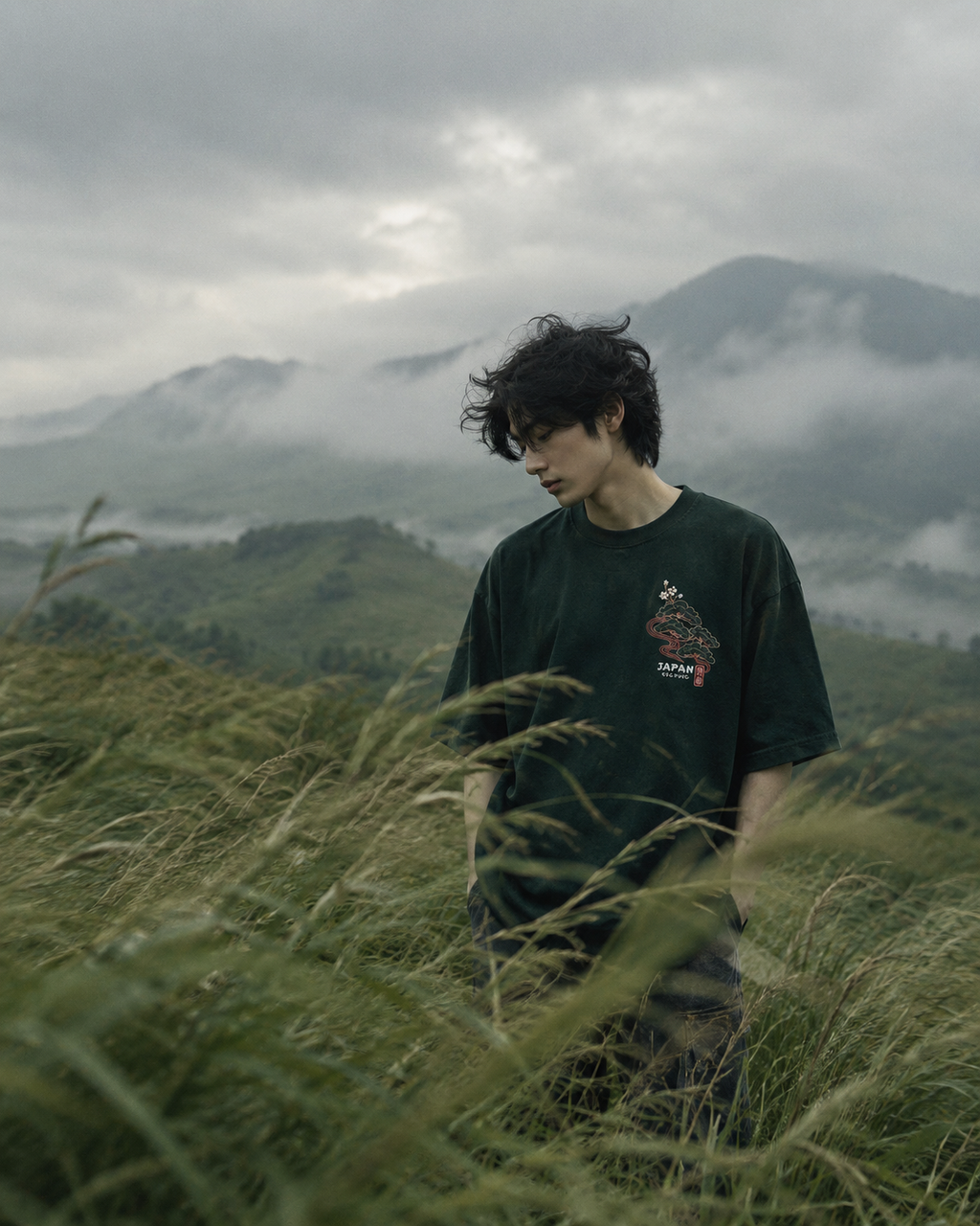 Japanese Heritage Oversized Tee
