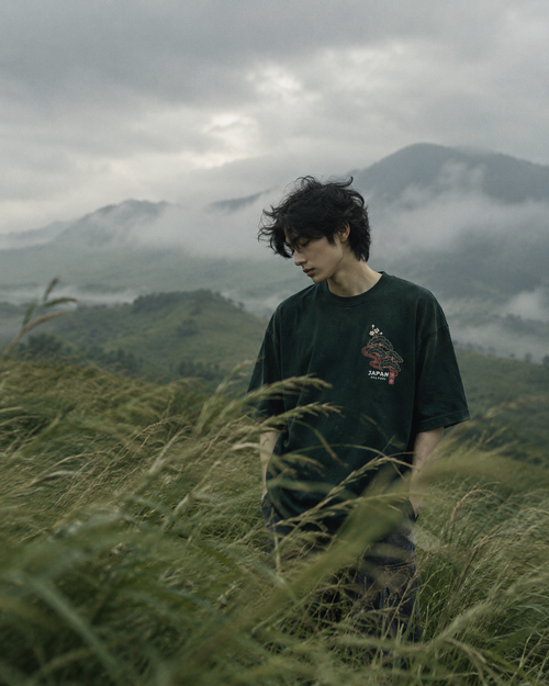 Japanese Heritage Oversized Tee